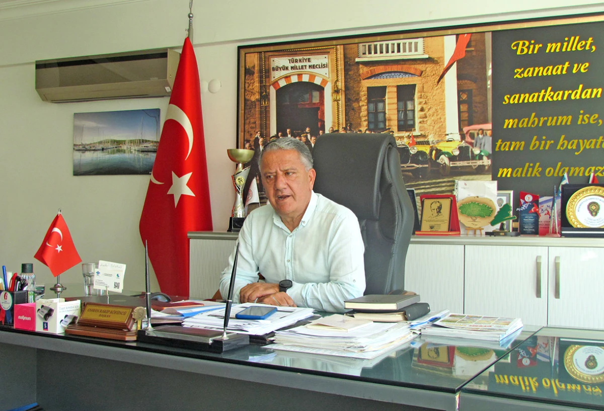 Osman Köfüncü Çeşme Esnaf Odası Başkanlığı İçin Yeniden Aday