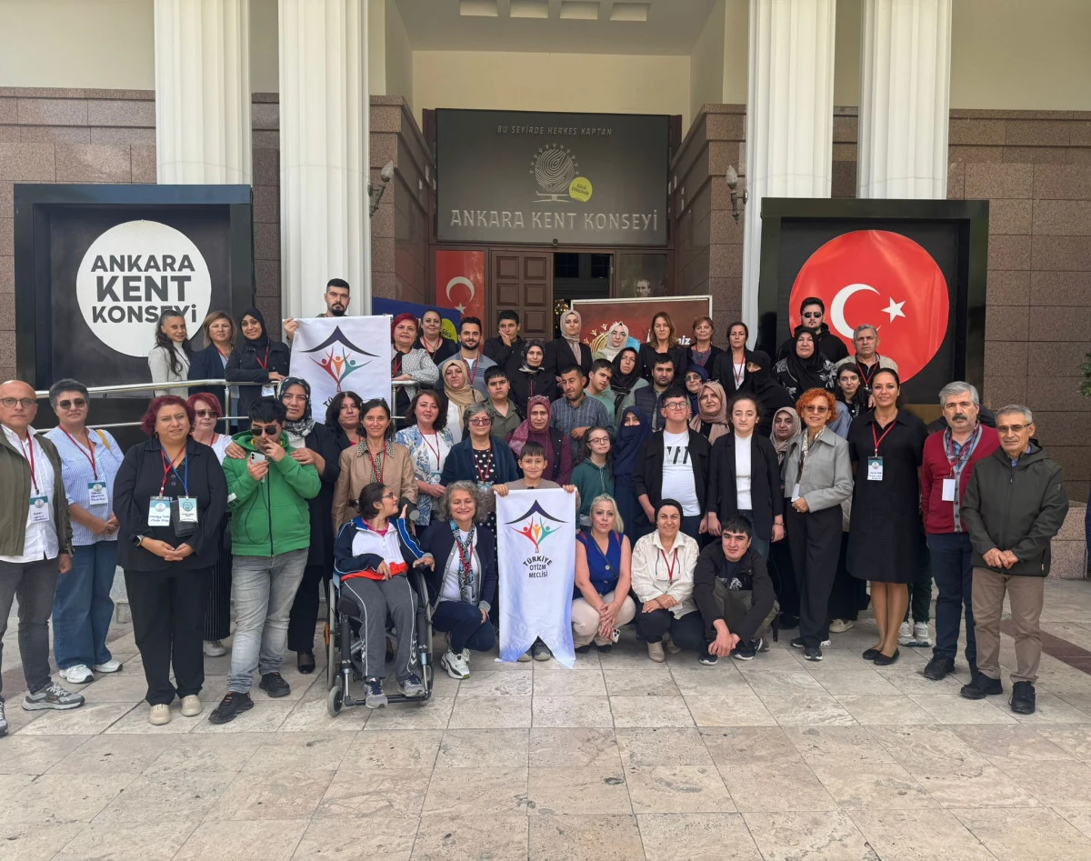 Otizmli çocuklar TBMM’de temsil edildi