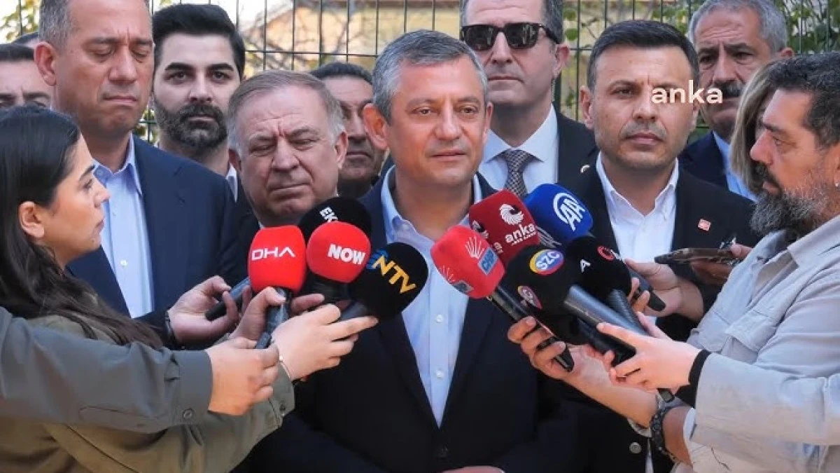 Özgür Özel'den ilk açıklama: “Bir süredir tehditler alıyoruz”