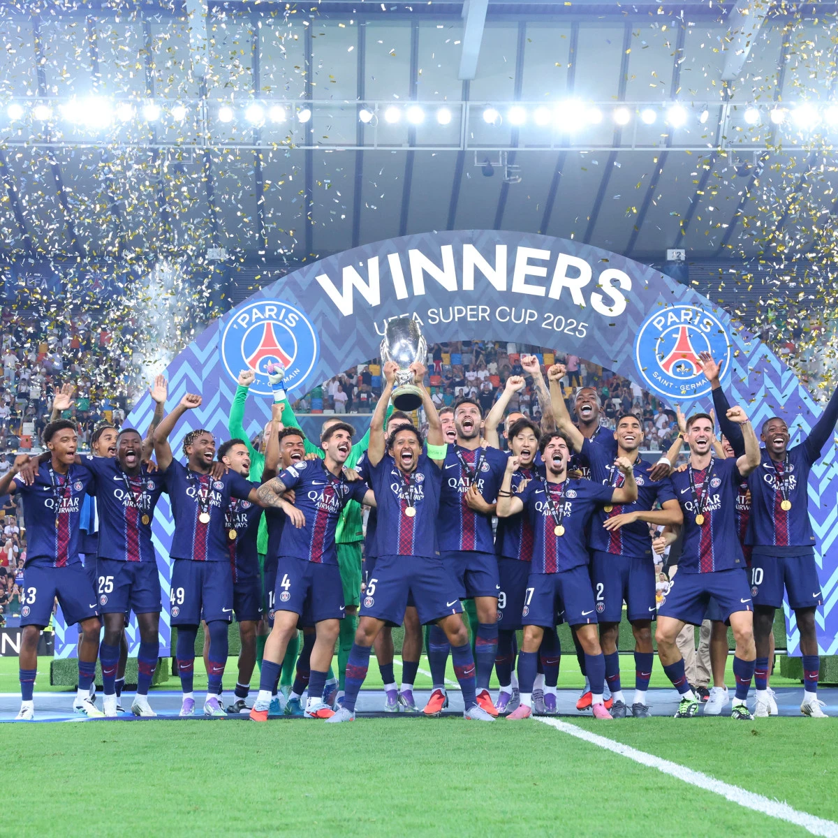 PSG’nin Süper Kupa zaferi
