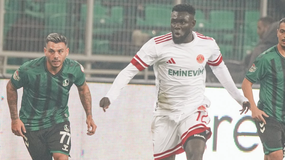 Sakaryaspor ile Ümraniyespor puanları paylaştı