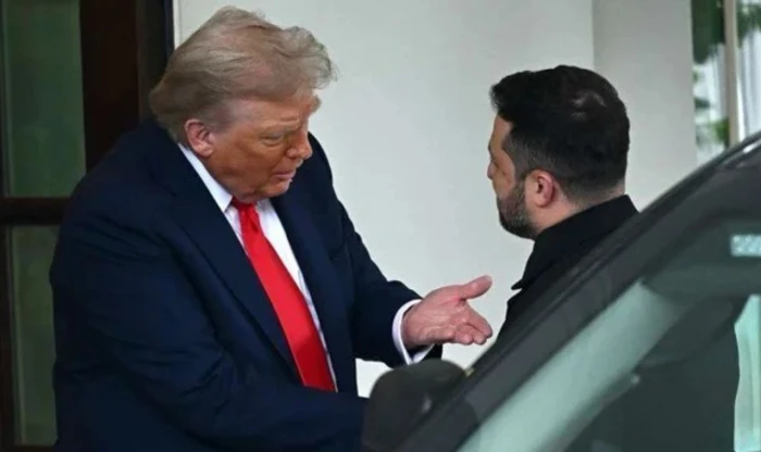 Trump ve Zelenski arasında kıyafet diyalogu