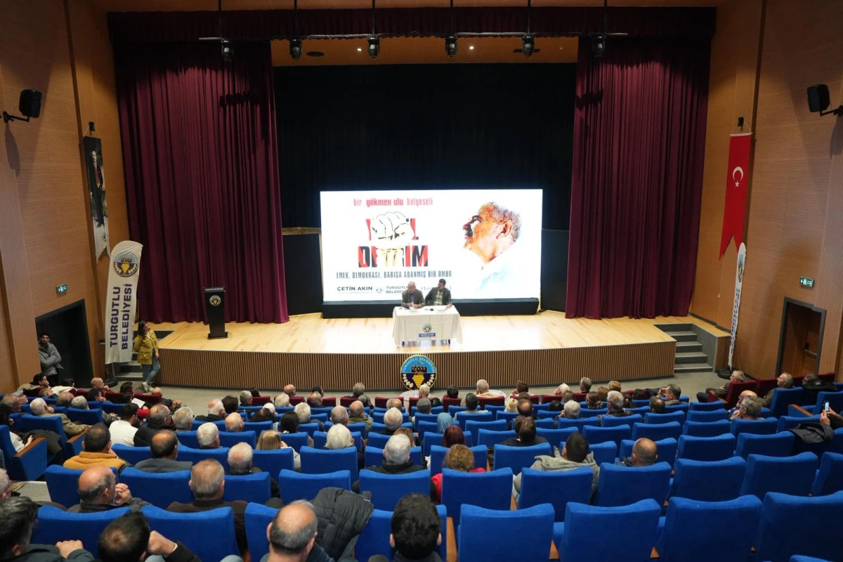 Turgutlu'da Efsane Başkanın Yaşamı İzleyiciyle Buluştu 