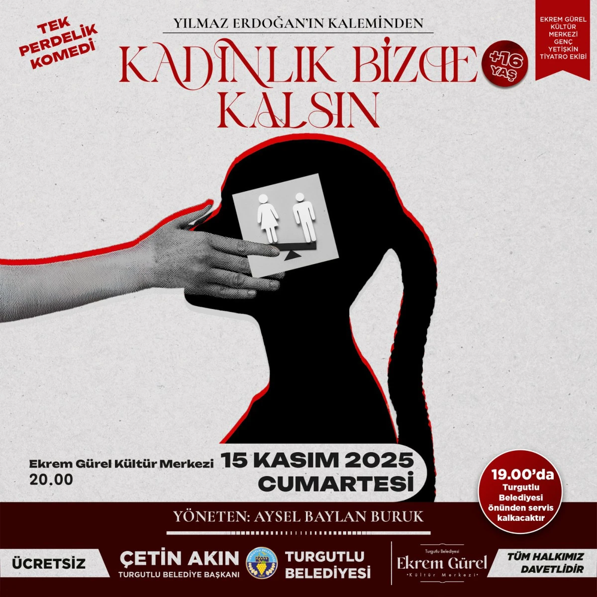 Turgutlu’da Kadınların Sesi Tiyatroya Taşınıyor