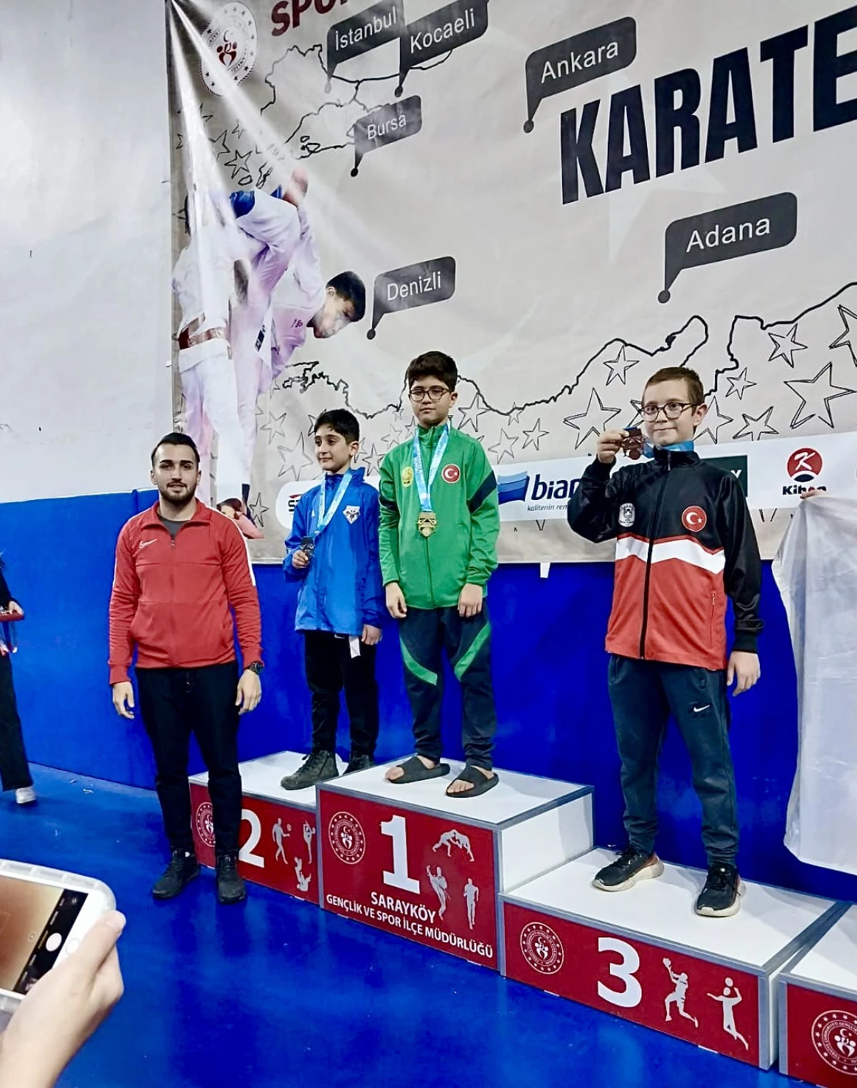 Türkiye Karate Yıldızlar Ligi’nde Aliağa rüzgarı