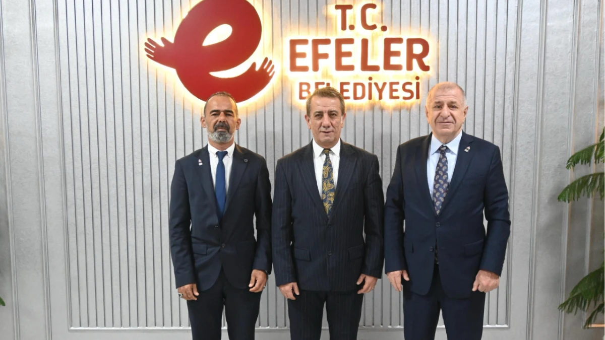 Ümit Özdağ Efeler Belediyesi’nde çevre konularını görüştü