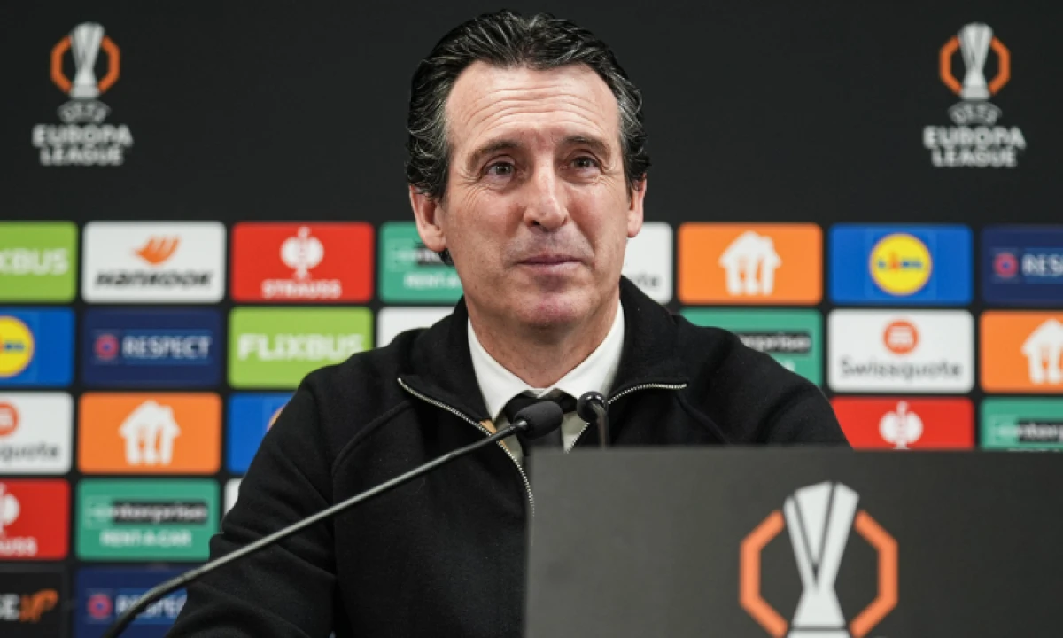 Unai Emery Avrupa Ligi hedefini a&ccedil;ıkladı