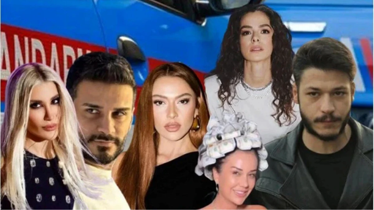 Ünlü isimlere şafak baskını: 19 kişiden kan örneği alınacak