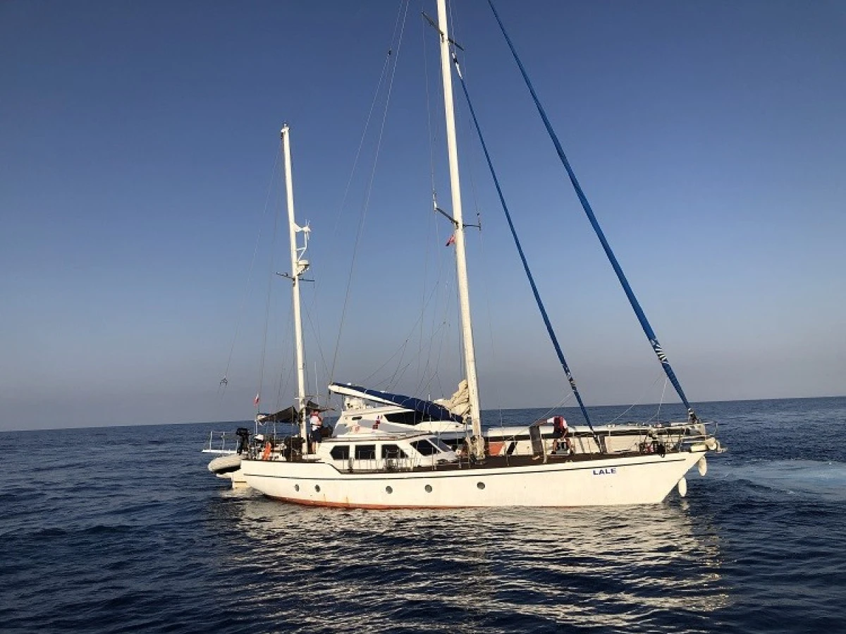 Urla açıklarında düzensiz göçmen operasyonu