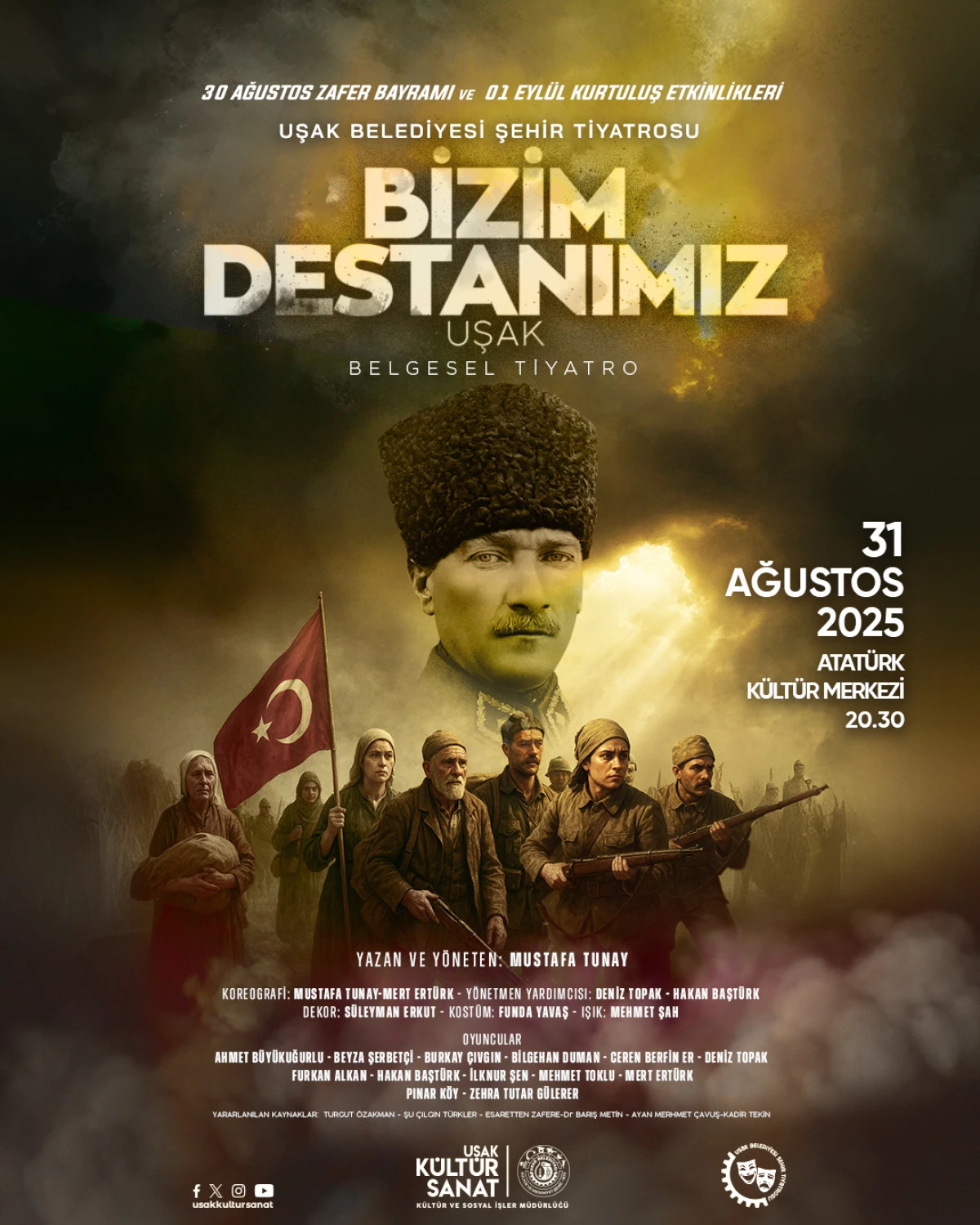 Uşak 30 Ağustos ve 1 Eylül Coşkusuna Hazır