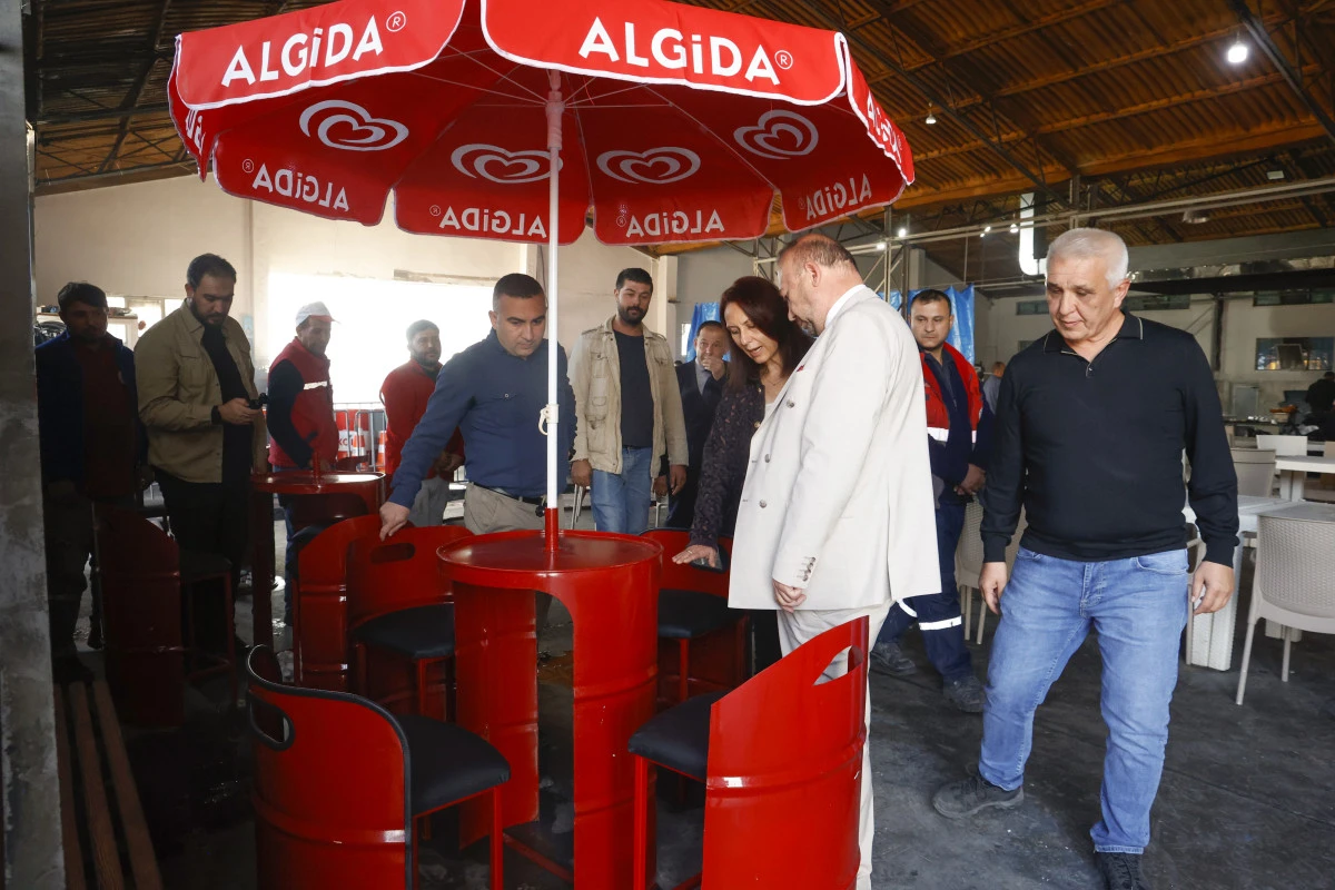 Uşak’ta Sosyal Tesisler Geri Dönüşümle Yenileniyor