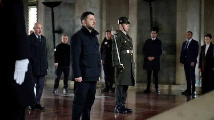 Zelenski'den Anıtkabir'e ziyaret